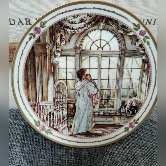 Trisha Romance ' Nursery Rhymes' Collector's Plate - Picture 2 of 7